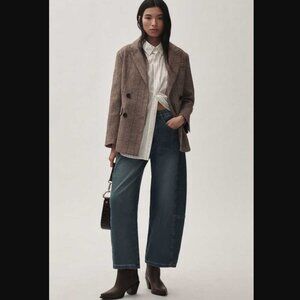 New 29 Anthropologie x Pilcro The Kenna mid-rise Heritage barrel jeans: denim